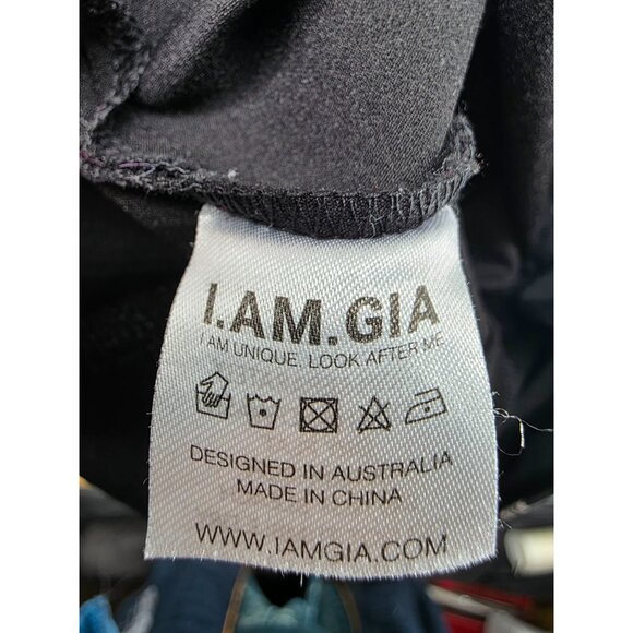 I.AM.GIA Black & White Striped Pants With Side Zipper XXS - Picture 5 of 14